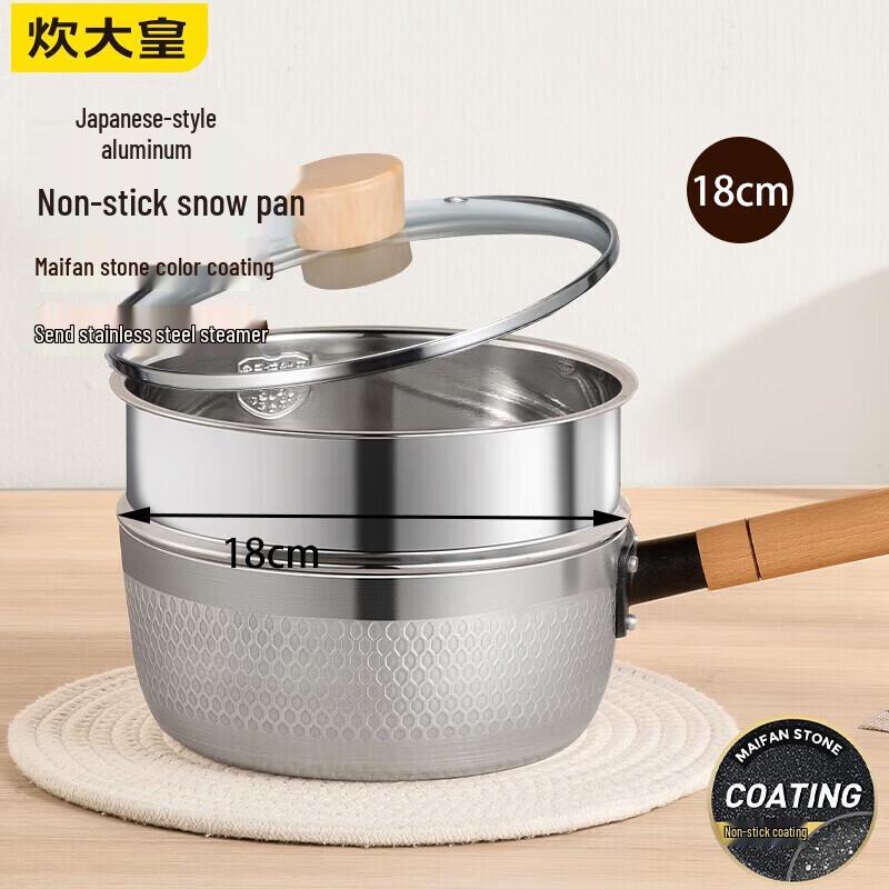 COOKER KING 18см Молочник с пароваркой