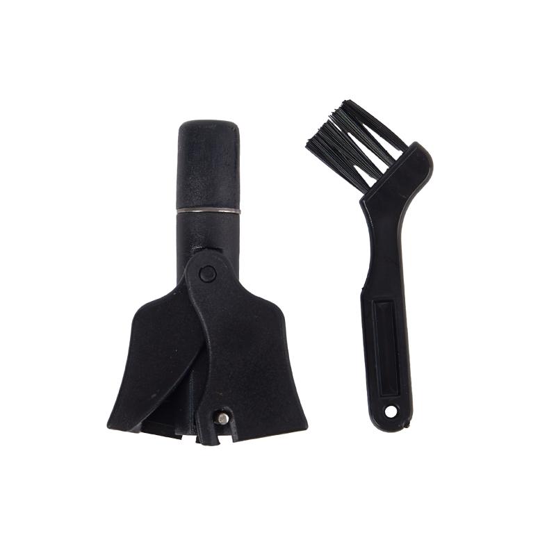 1Pcs Men'S Nose Hair Trimmer Stainless Steel Manual Trimmer Suitable For Nose Hair Razor Washable Portable Nose Hair Trimmer