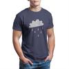 Sad Rain Cloud TShirt Fashion Graphic Oversized Tops HipHop Tshirt 27570