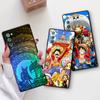 Phone Case for Samsung Galaxy S21 A22 A72 S22 A32 Note 20 Ultra 10 Plus 8 9 S20 Silicone Black Shell O-Ones AnimePieces Cover