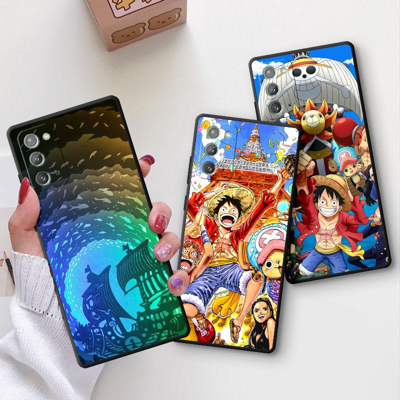 Phone Case for Samsung Galaxy S21 A22 A72 S22 A32 Note 20 Ultra 10 Plus 8 9 S20 Silicone Black Shell O-Ones AnimePieces Cover