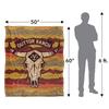 Yellowstone Silky Skull Supersoft Blanket