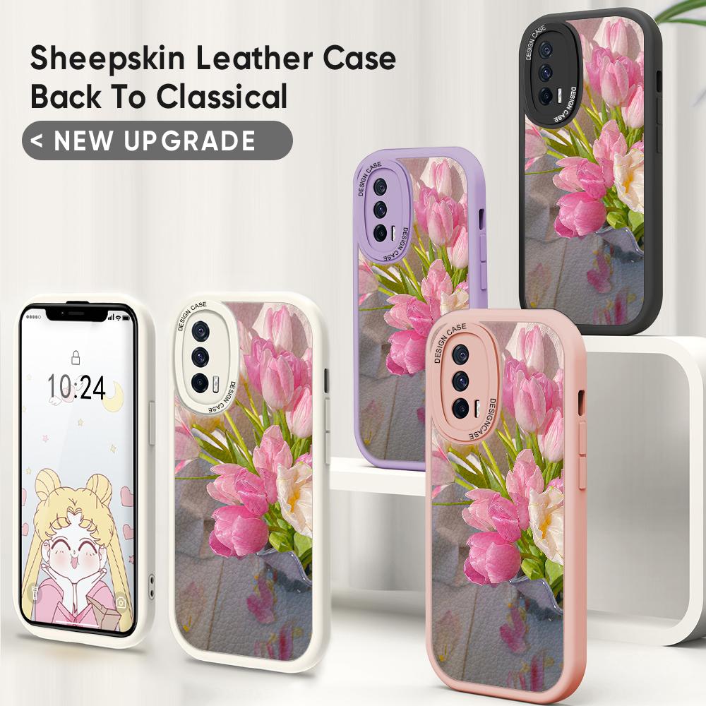 Beliebte PU-Leder-Handyhülle für iPhone Samsung Galaxy Xiaomi Redmi VIVO OPPO HUAWEI Honor Infinix Soft Back Cover Coque