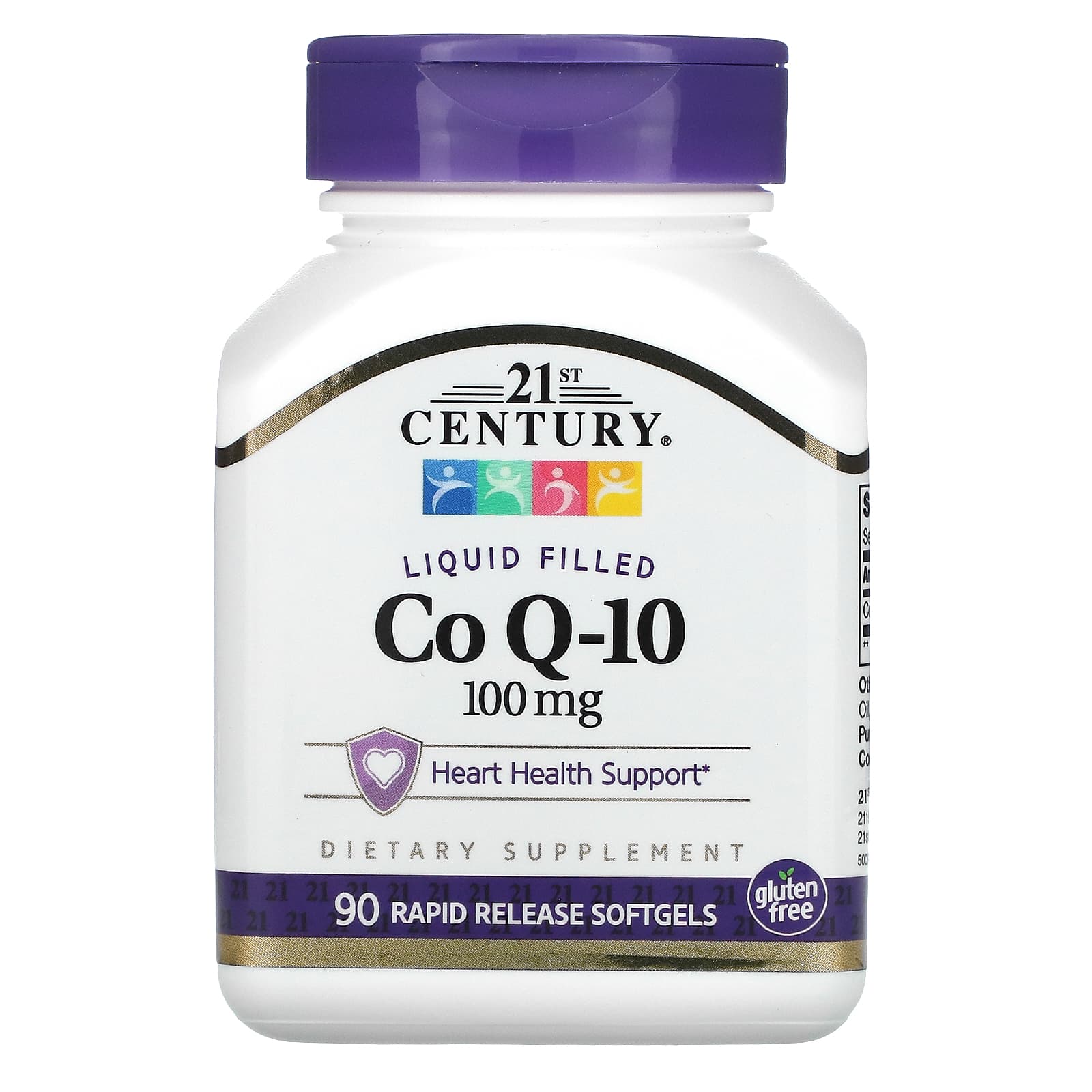 

21st Century, Liquid Coq-10, 100Mg, 90 Rapid Release Softgels