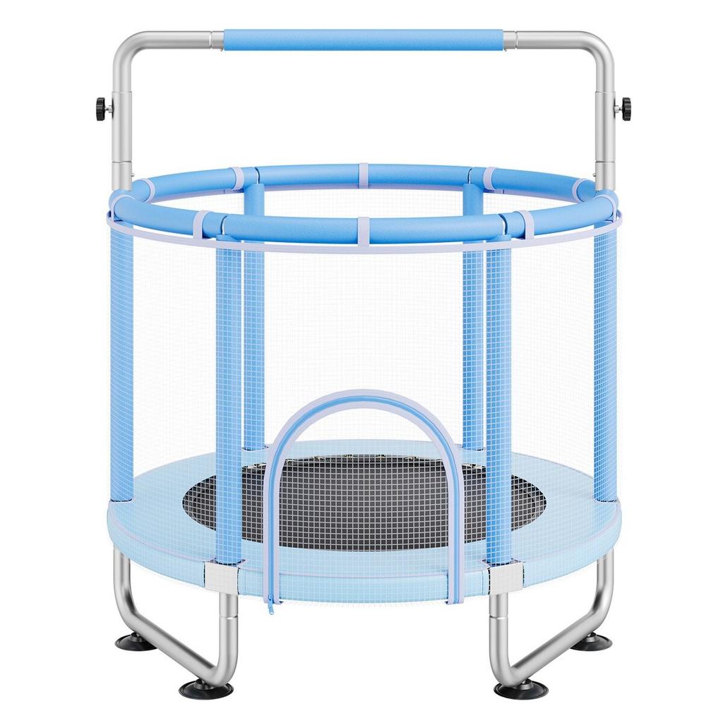 55" Trampolin für Kinder Mini Kleinkind-Trampolin mit Netz Indoor Outdoor