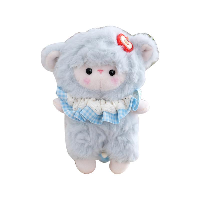 Plush Sheep Keychain With Lace Dress For Kids And Collectors