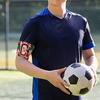 Captain C Armband Adjustable Unisex Adults Teens Football Soccer Training Team Captain Arm Band Elastic Strap Sports Accessories