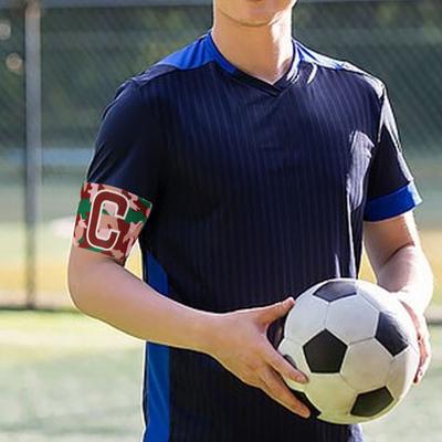 Brassard Captain C réglable unisexe pour adultes et adolescents, équipe d'entraînement de Football, sangle élastique, accessoires de sport
