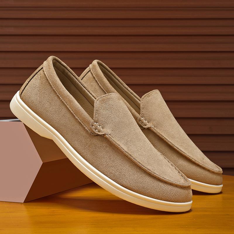 Spring 2026 Men's Versatile Casual Loafers - Stylish Driving Moccasins for Young Men