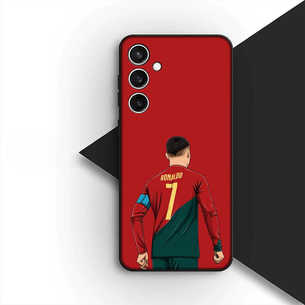 for Samsung Galaxy A35 A36 A55 A26 A05 A06 A14 A50 A51 A53 A54 A12 A13 A23 Phone Case Poster No7 Soccer No 5 7 Football No5