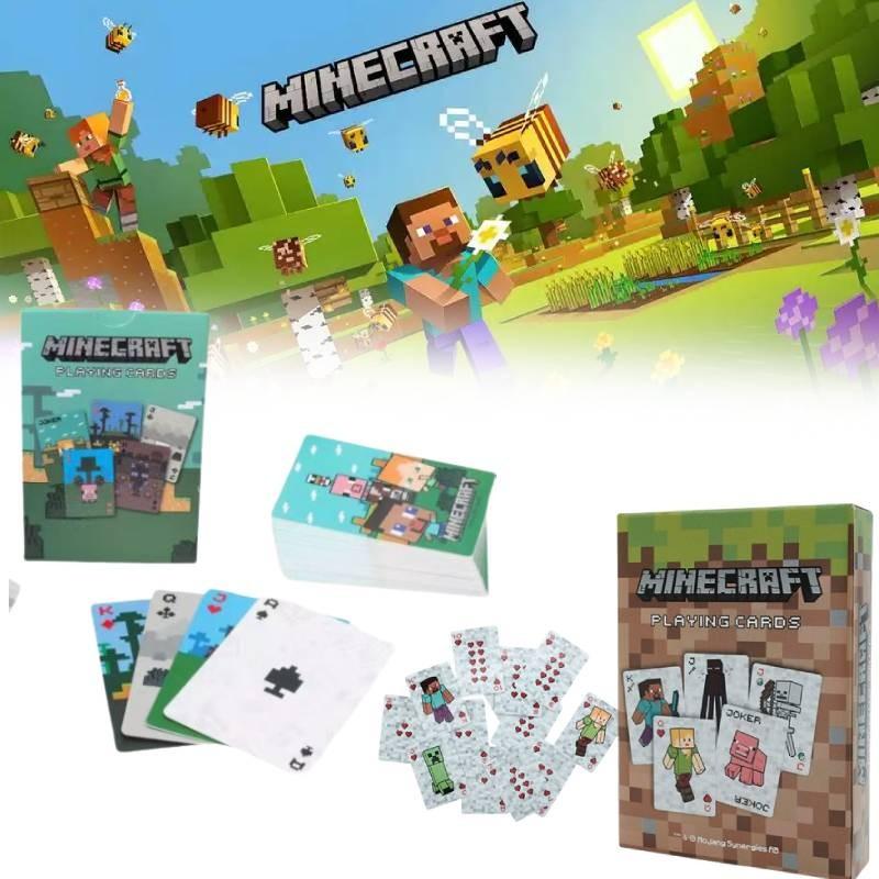 Game Minecraft Poker Children Board Games Card Party Toys Gifts Collectible