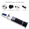 1.000-1.060RI Handheld Animal Serum Protein Refractometer Cats Dogs Urine Refractometer Cat Dog Urine Specific Gravity Refractor