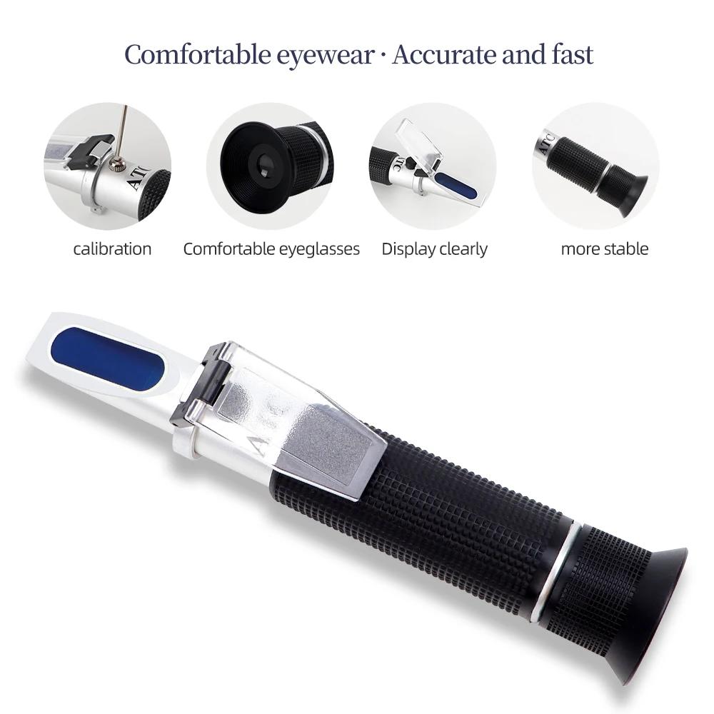 1.000-1.060RI Handheld Animal Serum Protein Refractometer Cats Dogs Urine Refractometer Cat Dog Urine Specific Gravity Refractor
