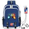 Digital Printing Gamepad Pattern Backpack Cartoon Elementary School Bag Large Capacity Usb Backpack