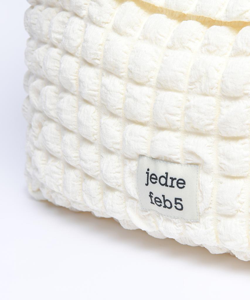 Jedrefeb5 Croffle Shoulder Bag Ivory