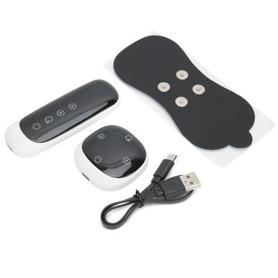 Mini Neck Massager Pain Relieve EMS Cervical Massage Patch Sticker Wireless Massage PadWhite