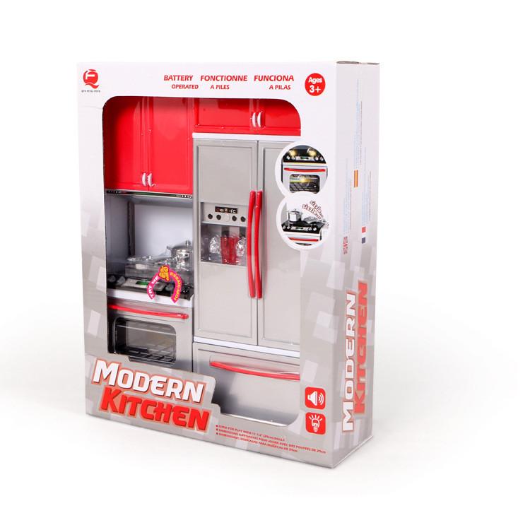 Kids Plastic Kitchen Simulation Toy With Interactive Sound For Creative Play