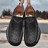 Genuine Leather Classic Men Casual Shoes Outdoor Men Shoes Quality Men Dad Shoes Moccasins Slip On Bussiness Footwear Male