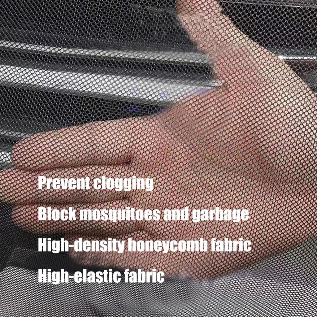 Grill Mesh Automotive Vehicle Water Tank Protection Net Weather-resistant Water Tank Grill Mesh Net Protection Accessories