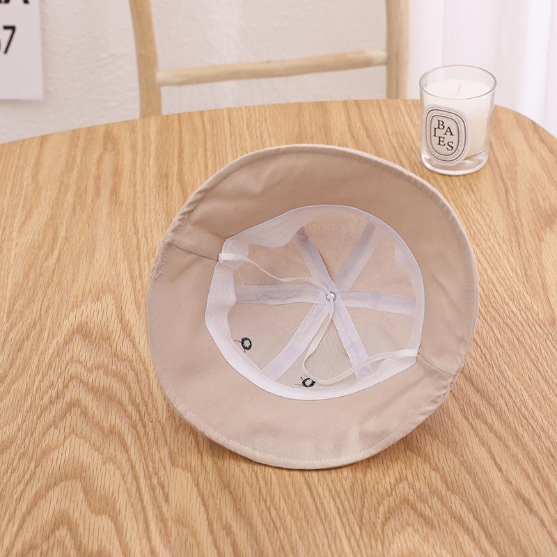 Spring Summer Baby Bucket Hat Cute Bear Ear Newborn Panama Cap Solid Color Outdoor Beach Kids Baby Boy Girl Sun Hats Bonnet