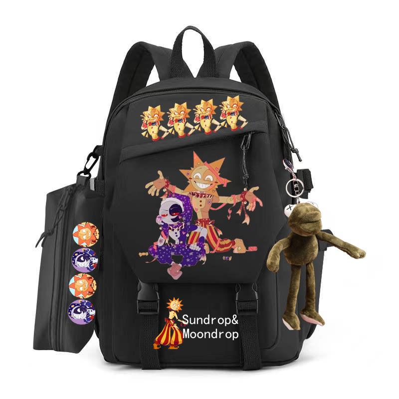 Cross-border new junior high school high-quality large-capacity casual backpack fashionable men's and