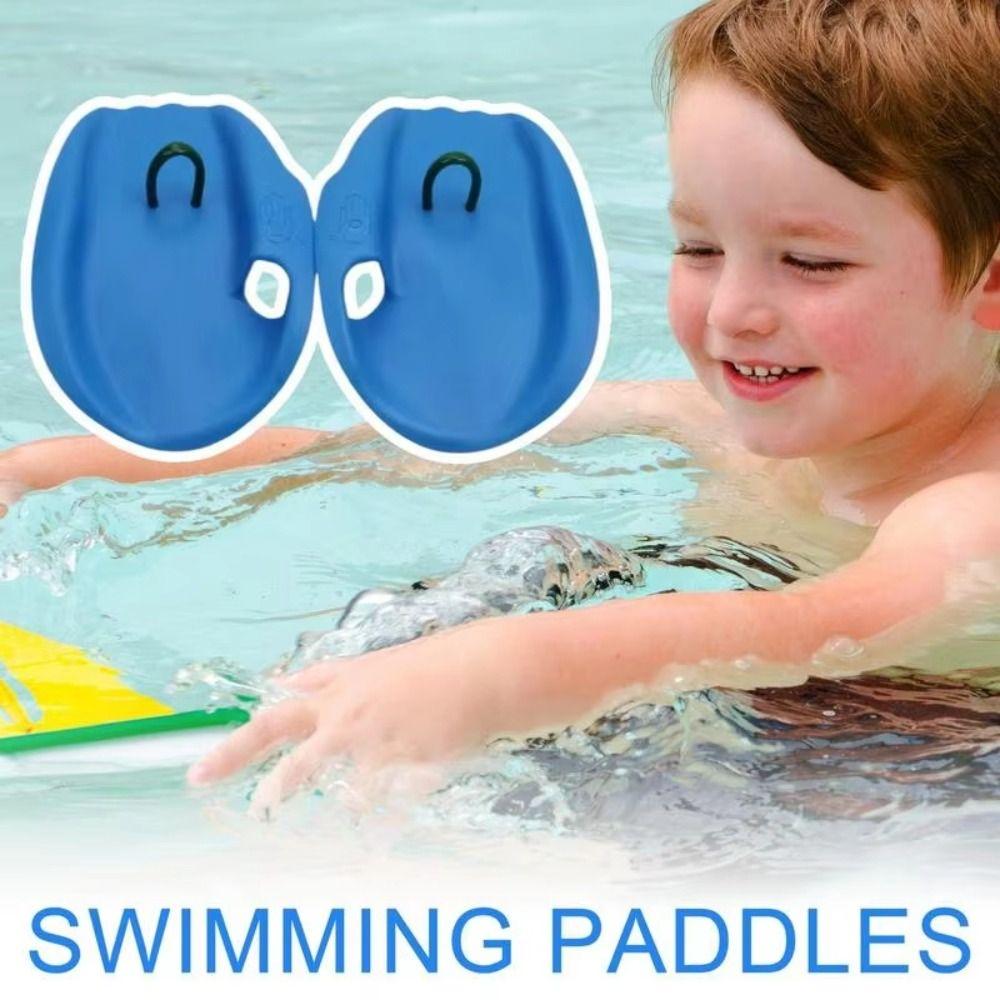 PVC Kids Swimming Training Paddles Swimming Ergonomic Paddles Beach Swimming Pool