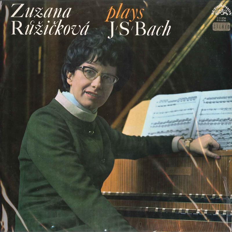 

LP Record ZUZANA RUZICKOVA Zuzana Ruzickova Plays J.s.bach 1110750 SUPRAPHON 1970 Czech Repu Classical Used