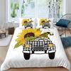 Merry Christmas Bedding Set King Queen Full Twin Size Kids Cartoon Duvet Cover Snow Comforter Cover 2/3pcs Polyester Quilt Cover