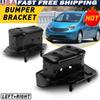 NI1067142,NI1066142 Bracket Front Bumper Set For 2012- For 2X Versa Nissan