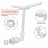 Dual Spray Pool Fountain Rotatable Pool Water Sprayer New Dual Spray Nozzle  Swimming Pool