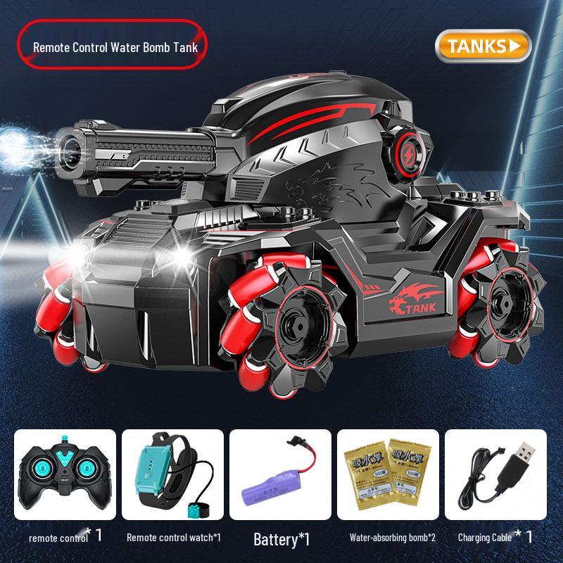 Cross-Border Gesture-Control Remote Water Bomb Tank 360° Rotating Off-Road Toy Car