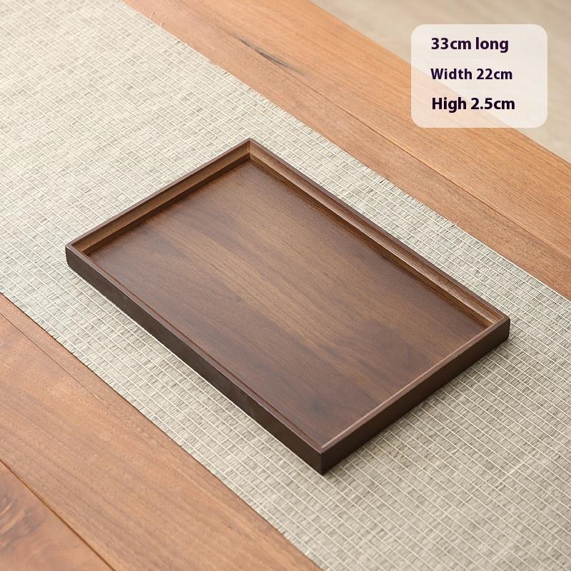 Gianxi Tea Tray Bamboo Tea Tray Tea Set Walnut Tea Table Tea Set Dim Sum Fruit Tray Tea Ceremony Tea Board Chaban Tea Table