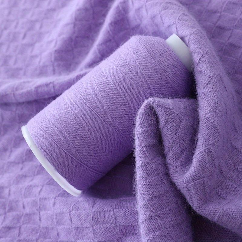 6pcs Luxury Cashmere Blend Yarn for Vests Worsted Weight Bundle (600g) - Machine Washable Multi-Color Knitting Crochet Yarn for Tops DIY Projects