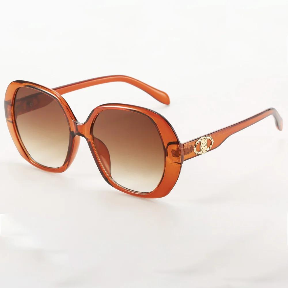 Retro Oval Sunglasses For Women Men Luxury Fashion Brand Female Sun Glasses Punk Unisex Stylish Shades Uv400 Colored Glasses