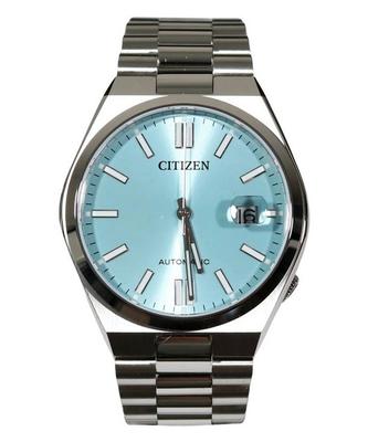 Tsuyosa Stainless Steel Ice Blue Dial Automatic NJ0151-88M 100M Men's Watch
