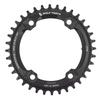 Wolf Tooth 110 BCD Aero Chainrings for GRX ST Round 52T 4-Bolt Cranks, Drop-Stop (1 Chainring)
