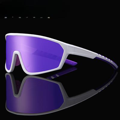 Sports One-piece Large-frame Sunglasses for Men and Women, Colorful Fashion Sunglasses, Glasses