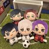 10cm Blue Lock Puppe Anhänger Schlüsselanhänger Yoichi Isagi Nagi Seishiro Mikage Reo Rin Itoshi Sae Puppe Spielzeug Geschenk für Freunde