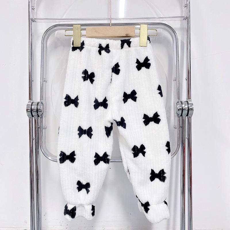 Very Fishy Winter Style Baby Girl Thick Warm Homewear Set ET326