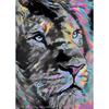Canvas  Abstract Animals Lion Tiger Cat Colour Retro  Wall Decoration Pictures Living Bedroom Decor Posters