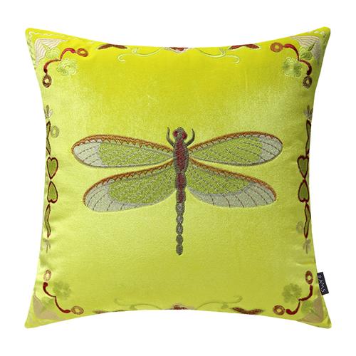 European Cushion Cover Animal Bee Embroidery Pillowcases Exquisite Cojines Decorativos Para Sofa Decorative Pillows Cushions