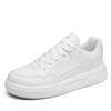 Spring New Heightening Shoes Casual Sports Board Shoes White Shoes Leather Shoes