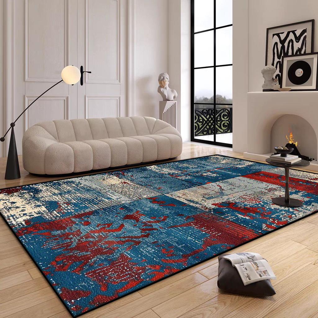 Tappeti Moderni di Lusso Grandi per Decorazione Soggiorno Tappeto Astratto Antiscivolo Tappeti per Camera da Letto Ingresso Tappetino Lavabile per Cucina