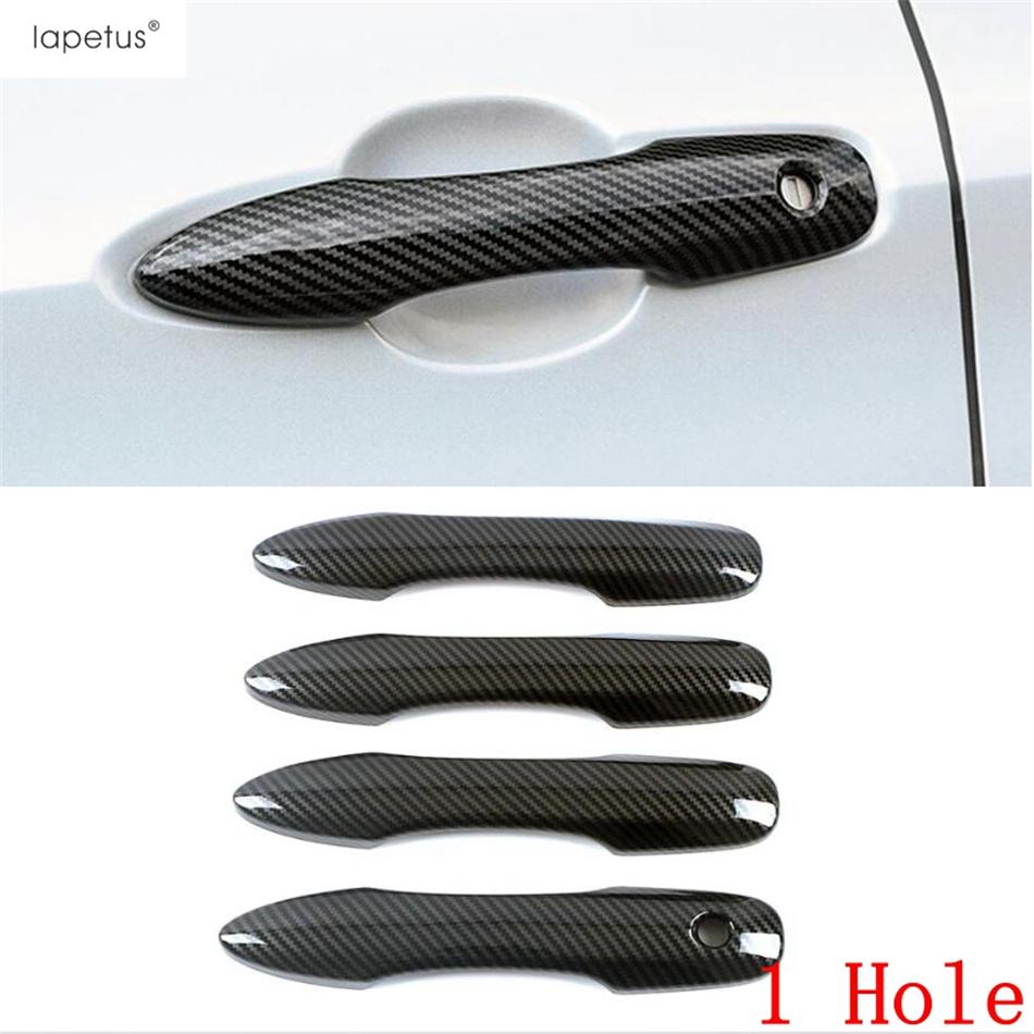 Car Outer Door Handle Protector Cover Trim ABS Chrome Black Carbon Accessories For Toyota Camry Corolla Avalon Prius  - 2025