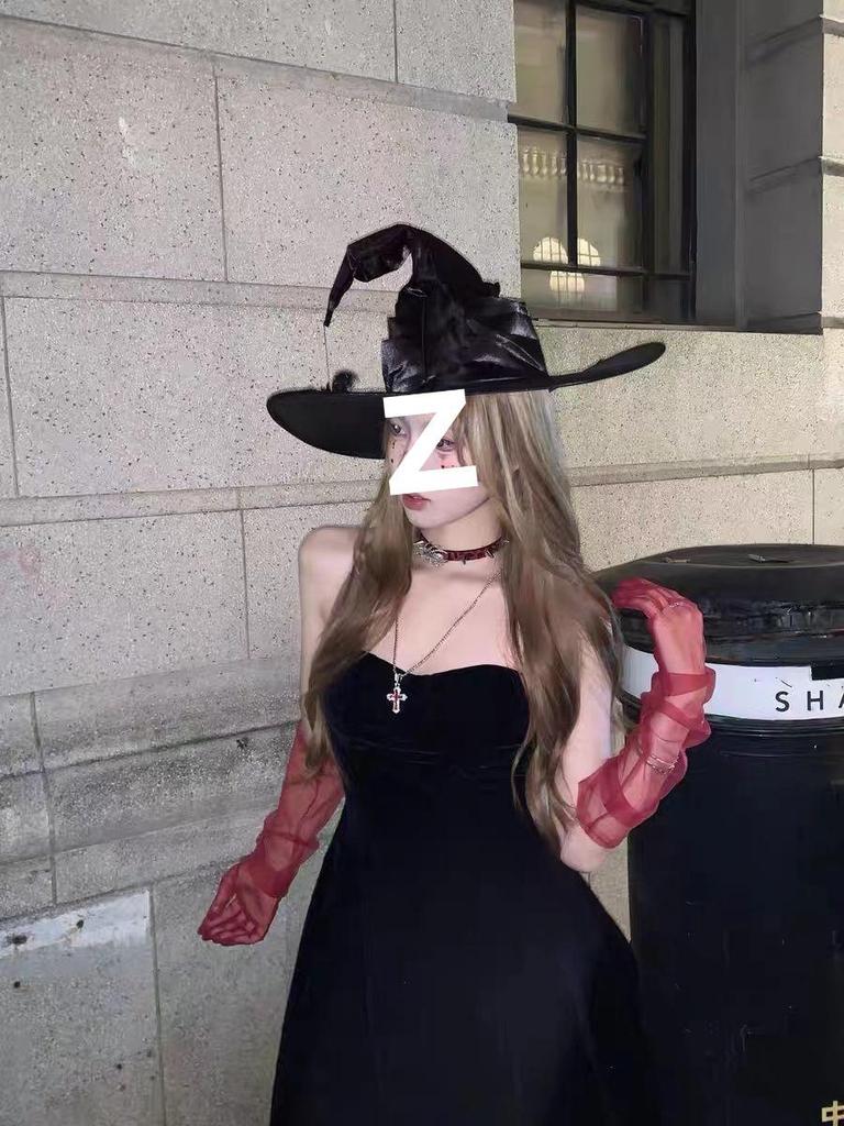 2025 New Sleeping Beauty Witch Hat - Adult Halloween Cosplay Costume Accessory