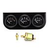 3 In 1 Water Temp Gauge Oil Temp Gauge Oil Press Gauge Kit Replacement Auto Gauge Meter for Cars Trucks Tractors Marine Engines Meter