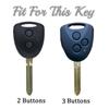 2 3 Knapper TPU Fjernkontroll Bilnøkkeldeksel for Toyota Avanza Wigo Grand Daihatsu Xenia PERODUA Alza Myvi Axia Nøkkelring