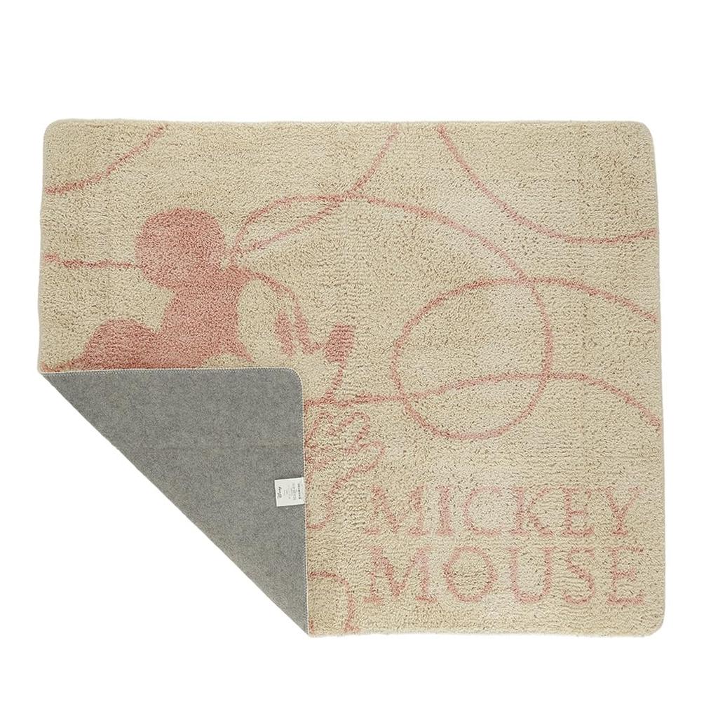 Marushin Small Disney Mickey Mickey Line Shape Sketch Character Product 2225072300 Rug, Mouse, Design, Cute, Fluffy, Stylish, Non-Slip, Number