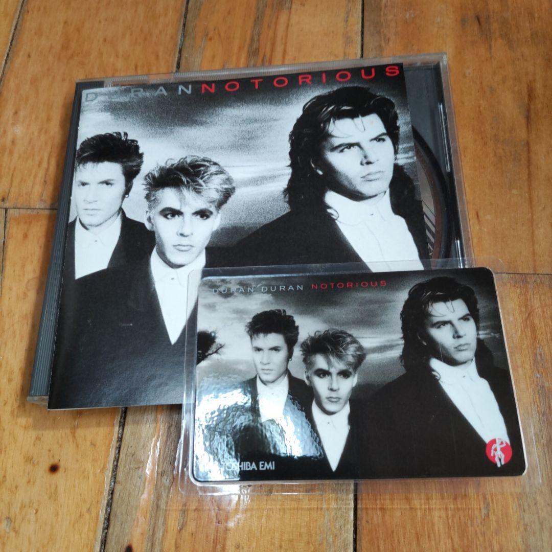 

[USED] Duran Duran Notorious with photo card