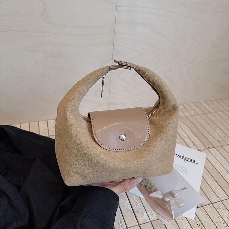 Yogodlns Fashion Women Nubuck PU Leather Handbags High Quality Ladies Small Shoulder Hobo Bags Casual Crossbody Bags for Daily Use